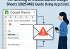 Automatically send email alerts when key M&E data is missing or invalid in your Google Sheet. Built using Apps Script, this tool is perfect for NGOs, DHIS2 users, and data officers.