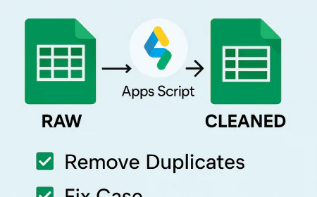 How to Automatically Clean and Validate Data in Google Sheets Using Apps Script